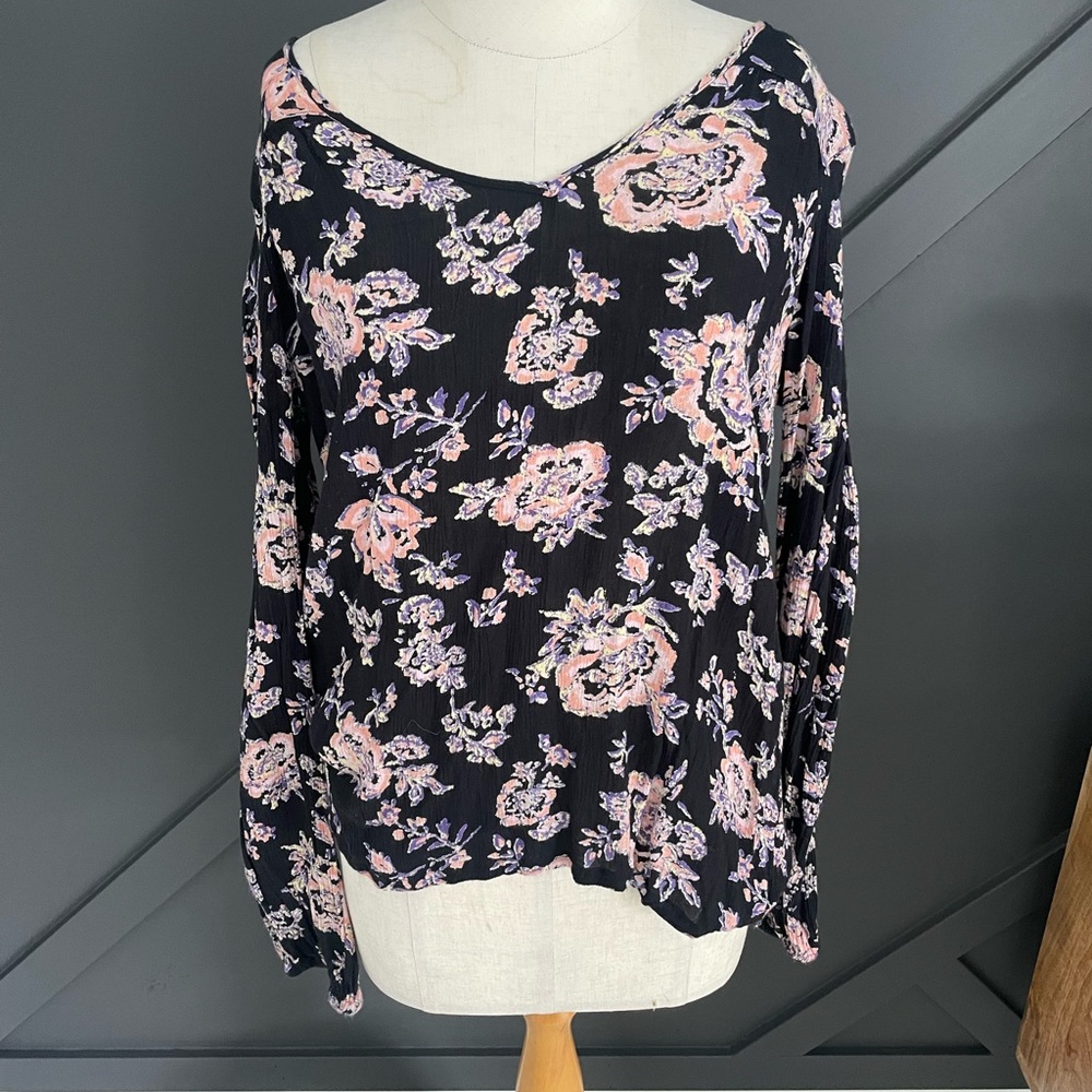 Billabong Floral Blouse